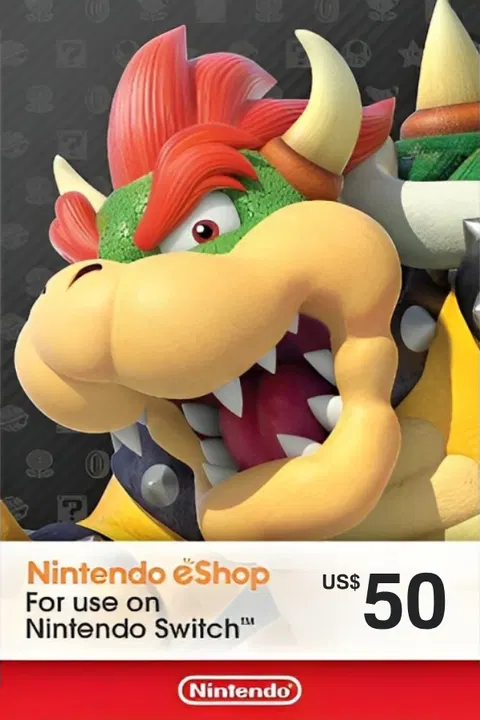Nintendo eShop Card $50 USD